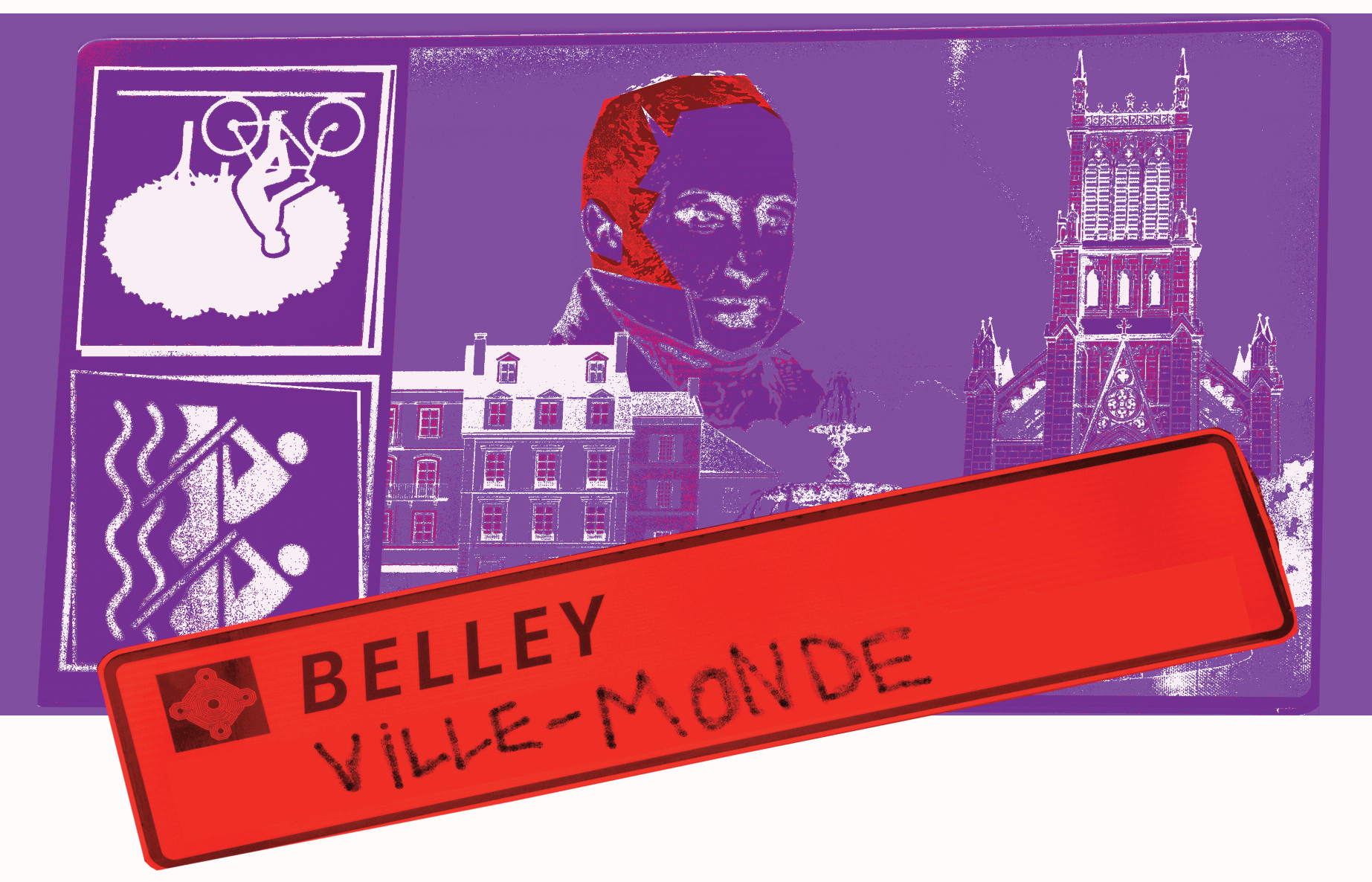 Belley sens dessus dessous Bugey Belley ville monde
