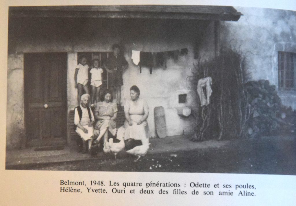 Une maison qu'Odette Laguerre a loué à Belmont