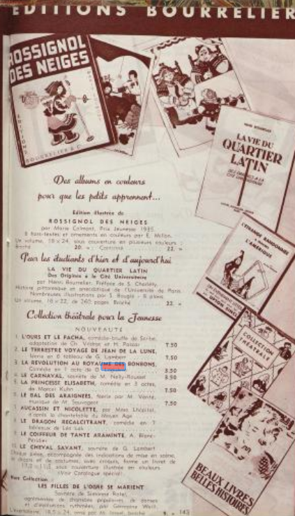 Pub Royaume des bonbons 1939